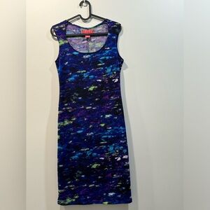 🎉 Csilla Somogyi Multicolor Sleeveless Bodycon Dress